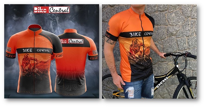 camisa de ciclismo personalizada